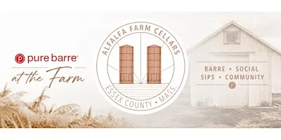 Pure Barre & Alfalfa Farm Pop-up!