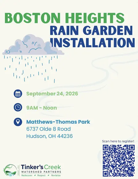 Rain Garden Installation in Boston Heights