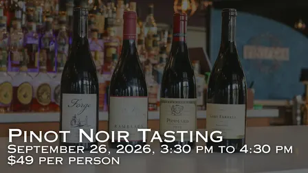 Pinot Noir Tasting at Vinifera