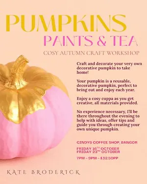 Pumpkin Painting & Tea Evening - 16th October