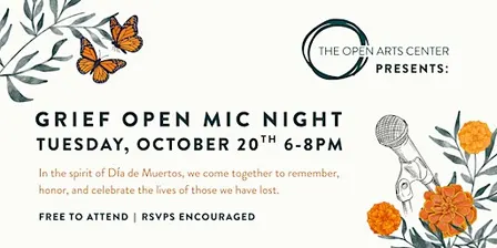 Grief Open Mic Night