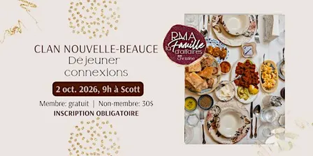 Déjeuner connexions – Clan Nouvelle-Beauce