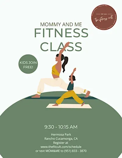 Mommy & Me Fitness Class - Inland Empire