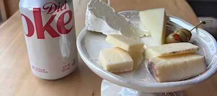 Diet Coke and Cheese Pairing Class