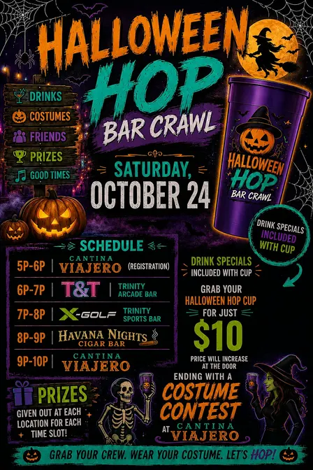 Halloween Bar Hop
