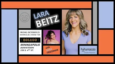 Lara Beitz from Netflix & Comedy Central Standup Comedy Show - Minneapolis
