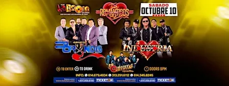 Grupo Bryndis La Industria Del Amor Los Gamma De Enrique Mora
