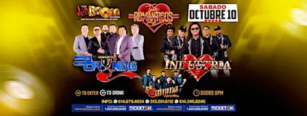 Grupo Bryndis La Industria Del Amor Los Gamma De Enrique Mora