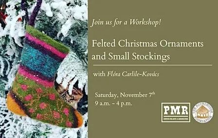 Felted Christmas Ornaments and Small Stockings
