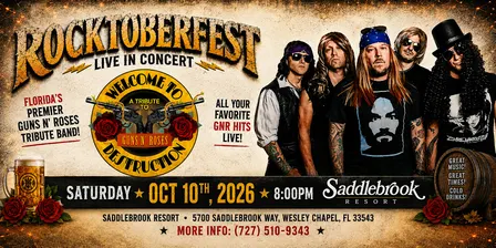 Welcome to Destruction, GNR Tribute at Saddlebrook