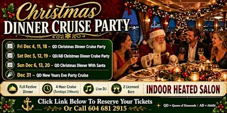 QD Christmas Dinner & Dance Cruise - Dec 5th