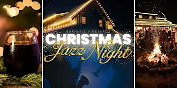 Christmas Jazz Night at BarnHill | Texas Wine | Anna, TX