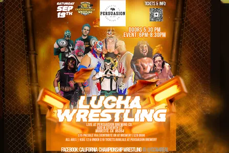 Lucha Libre Live! @ Persuasion Brewing Co.