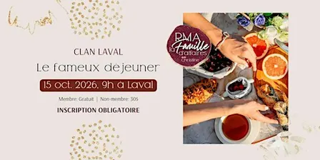Le fameux déjeuner  - Clan Laval