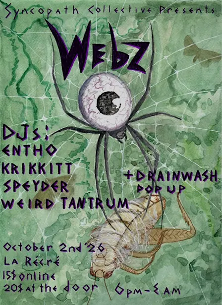 WEBZ- Syncopath Collective Launch Party