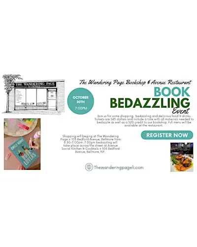The Wandering Page Bedazzling event