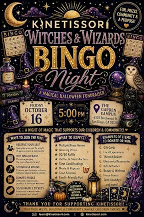 Kinetissori Bingo Night Fundraiser
