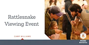 Rattlesnake Viewing Event - Camp Williams