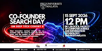 UMDT Co-Founder Search Day 6.0