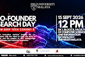 UMDT Co-Founder Search Day 6.0