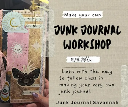 Make your own junk journal Beginner 8+