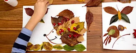 Little Autumn Club: Leaf Printing, Painting & Crafts