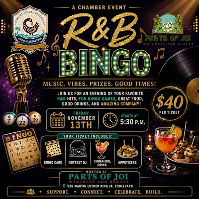 R&B Bingo: Music, Vibes, Prizes & Good Times