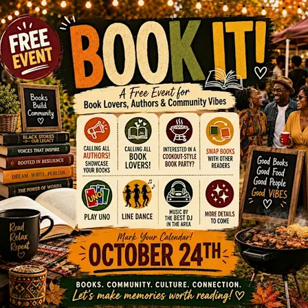 BOOK IT! – Books, Community, Culture & Connection