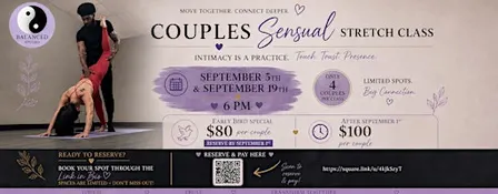 Couples Sensual Stretch Class
