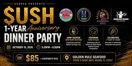 $USH 1-Year Anniversary Dinner Party
