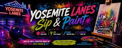 Yosemite Lanes Sip & Paint - City Lights (Theme)