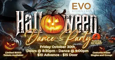 Spooktacular Halloween DANCE PARTY at EVO!