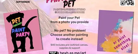 Paint your Pet Paint Party