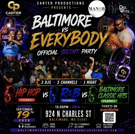 BALTIMORE VS EVERYBODY OFFICIAL SILENT PARTY