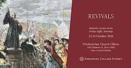 Revivals | Intensive Lecture Series