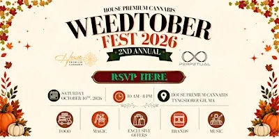 2nd Annual Weedtober Fest 2026