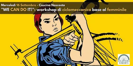 "We can do it": workshop di ciclomeccanica base al femminile