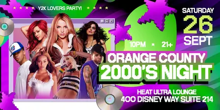 I LOVE 2000s OC! @ Heat Ultra Lounge OC!