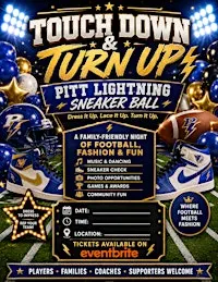 Touch Down and Turn up hosted by Pitt Lightning ⚡