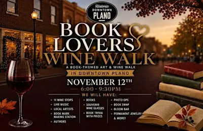 Book Lovers Wine Walk