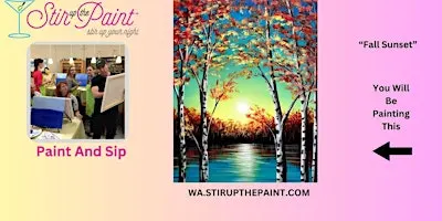 Seattle Paint and Sip, Paint Party, Paint Night  With Stir Up The Paint