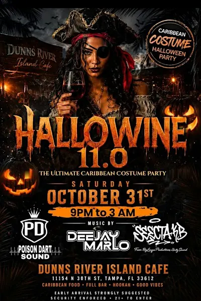 HALLOWINE 11.0 THE ULTIMATE CARIBBEAN HALLOWEEN COSTUME PARTY