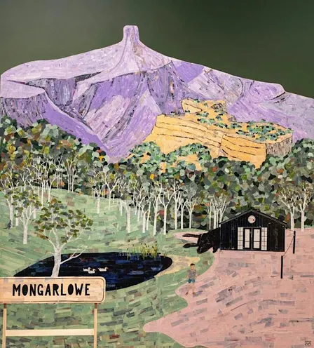 Collage and Sip - Painting with Paper Workshop