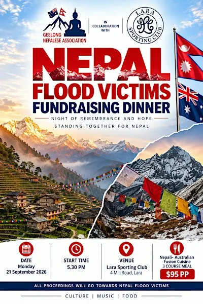 Nepal Floods Fundraising Dinner - A Night of Remembrance and Hope