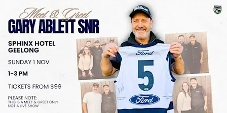 Gary Ablett Snr Meet & Greet in Geelong!