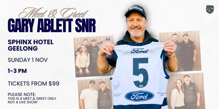 Gary Ablett Snr Meet & Greet in Geelong!