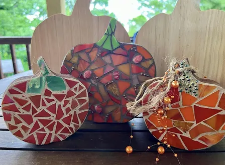 Mosaic Pumpkins Class