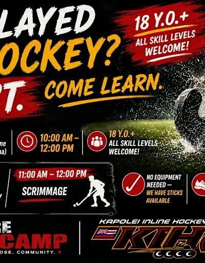 Never Played Field Hockey? Perfect - Come Learn (18+)