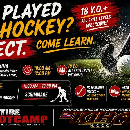 Never Played Field Hockey? Perfect - Come Learn (18+)