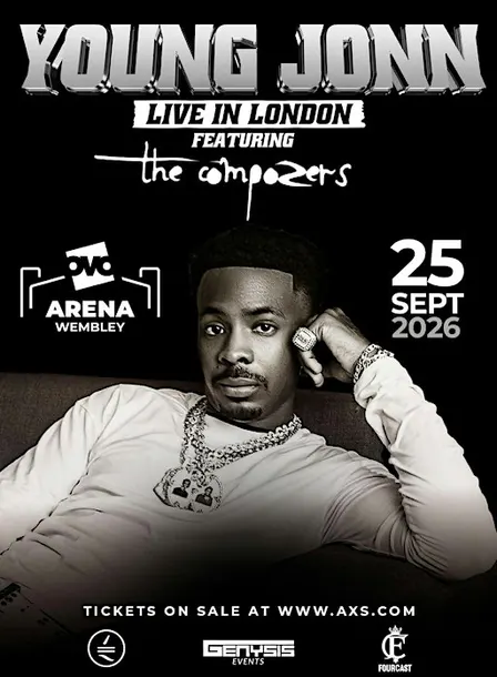 YOUNG JONN LIVE IN LONDON  OVO ARENA WEMBLEY